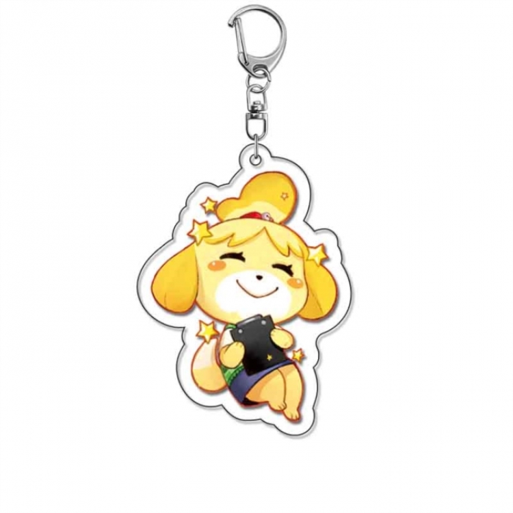 Animal Crossing  Anime Acrylic Keychain Charm price for 5 pcs