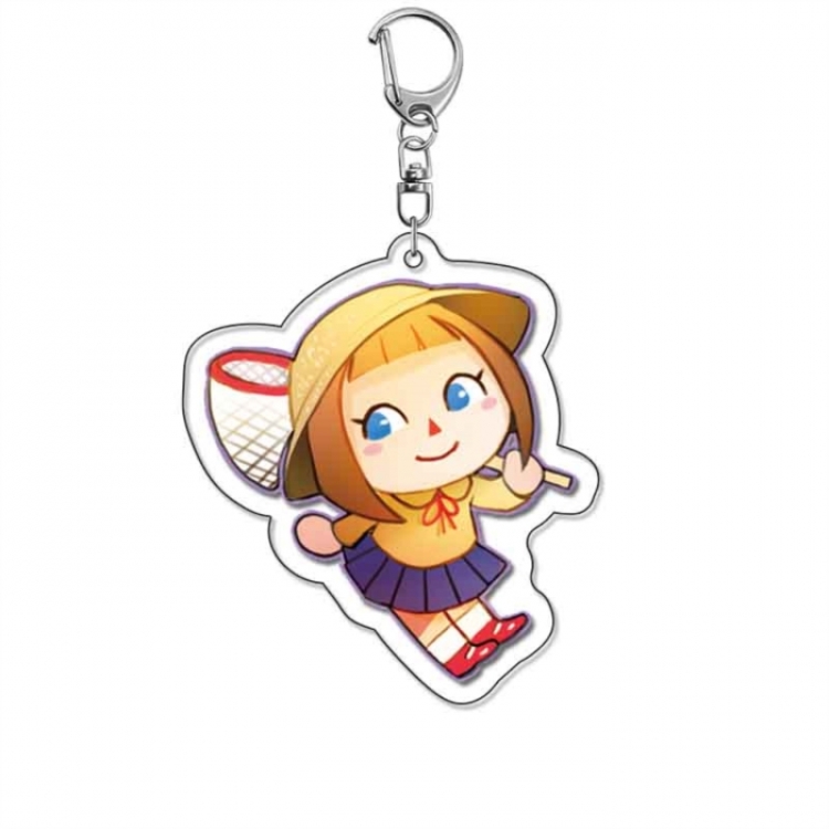 Animal Crossing  Anime Acrylic Keychain Charm price for 5 pcs