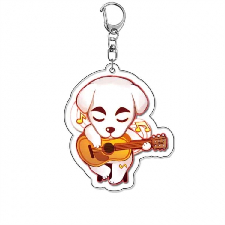 Animal Crossing  Anime Acrylic Keychain Charm price for 5 pcs