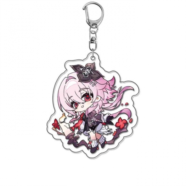 Honkai: Star Rail Anime Acrylic Keychain Charm price for 5 pcs