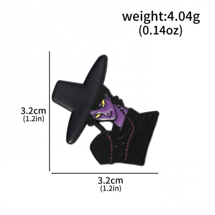 K-Pop:Demon Hunters High quality metal badge brooch OPP bag price for 5 pcs 