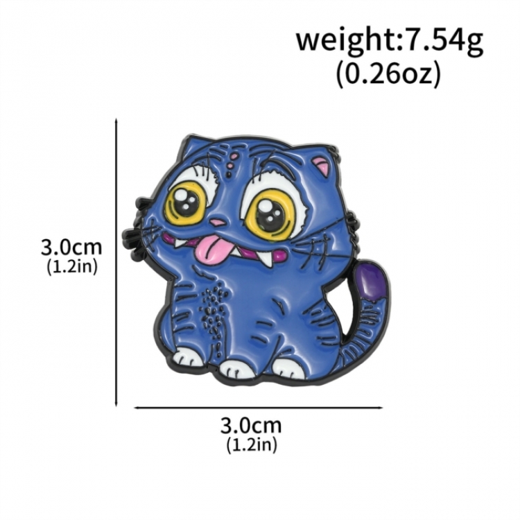 K-Pop:Demon Hunters High quality metal badge brooch OPP bag price for 5 pcs