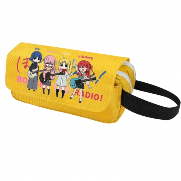 BOCCHI THE ROCK! Anime peripheral large capacity double-layer pencil case 6x10x20cm