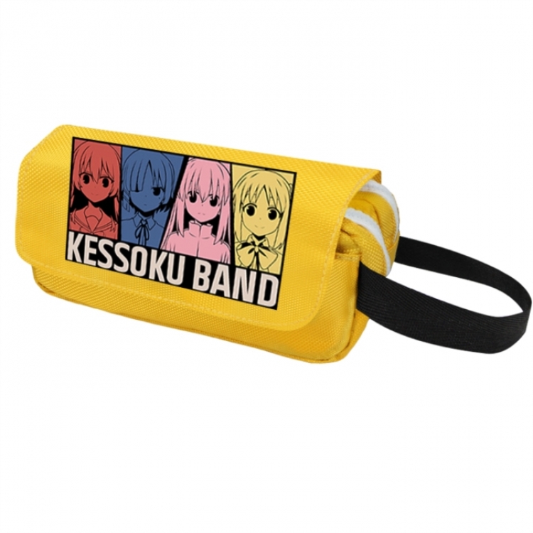 BOCCHI THE ROCK! Anime peripheral large capacity double-layer pencil case 6x10x20cm