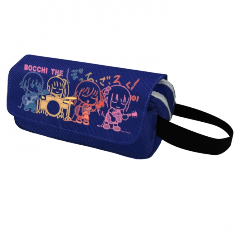 BOCCHI THE ROCK! Anime peripheral large capacity double-layer pencil case 6x10x20cm