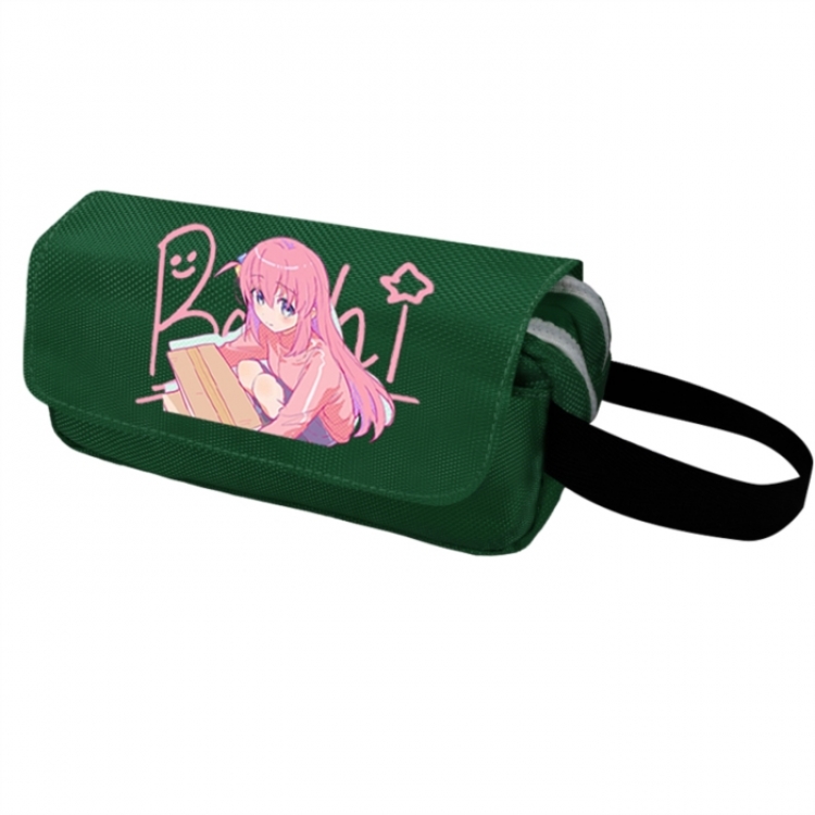 BOCCHI THE ROCK! Anime peripheral large capacity double-layer pencil case 6x10x20cm