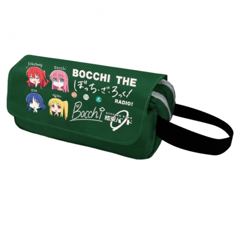 BOCCHI THE ROCK! Anime peripheral large capacity double-layer pencil case 6x10x20cm