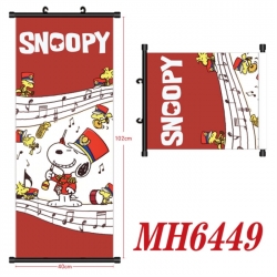 snoopy Anime black Plastic rod...