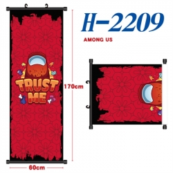 Among Us Black plastic rod clo...