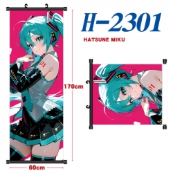Hatsune Miku Black plastic rod...