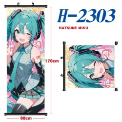 Hatsune Miku Black plastic rod...
