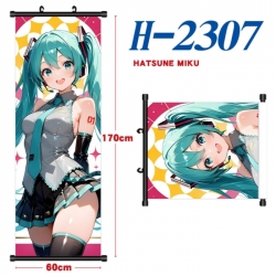 Hatsune Miku Black plastic rod...