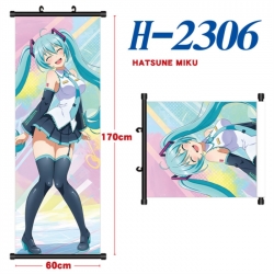 Hatsune Miku Black plastic rod...