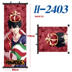 Haikyuu!! Black plastic rod cl...