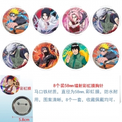 Naruto Anime Circular laser ra...