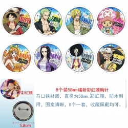 One Piece Anime Circular laser...
