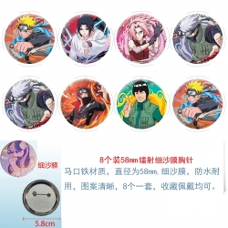 Naruto Anime Circular laser fi...