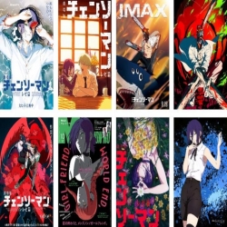 Chainsaw Man Embossed poster 8...