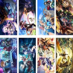 Genshin Impact Embossed poster...