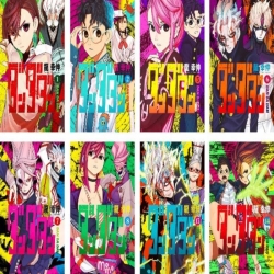 DANDADAN  Embossed poster 8 pc...