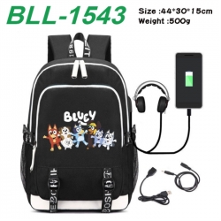 Bluey Game Canvas Backpack Wat...