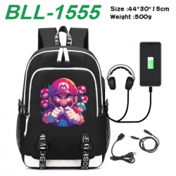 Super Mario Game Canvas Backpa...