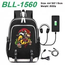 Super Mario Game Canvas Backpa...