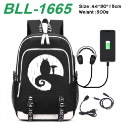 TOTORO Game Canvas Backpack Wa...