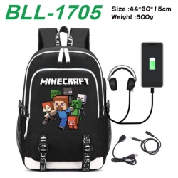 Minecraft Game Canvas Backpack...