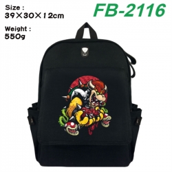Super Mario Canvas Flip Backpa...