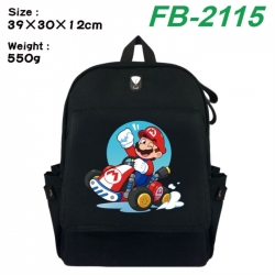 Super Mario Canvas Flip Backpa...