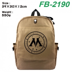 Harry Potter Canvas Flip Backp...