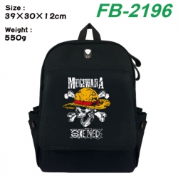 One Piece Canvas Flip Backpack...