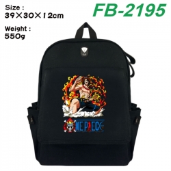 One Piece Canvas Flip Backpack...