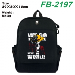 One Piece Canvas Flip Backpack...