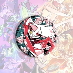 Hazbin Hotel Anime tinplate br...