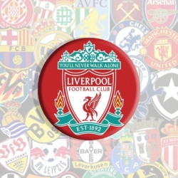 Football Anime tinplate brooch...