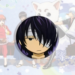 Gintama Anime tinplate brooch ...