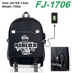 Roblox canvas USB backpack car...