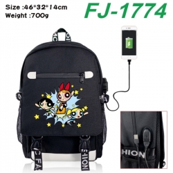 The Powerpuff Girls canvas USB...