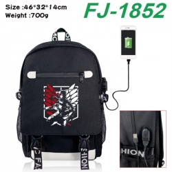 Shingeki no Kyojin canvas USB ...