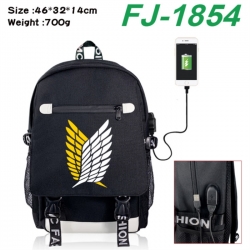 Shingeki no Kyojin canvas USB ...