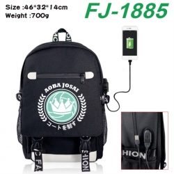 Haikyuu!! canvas USB backpack ...