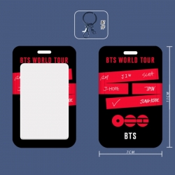 BTS Cartoon peripheral ID card...