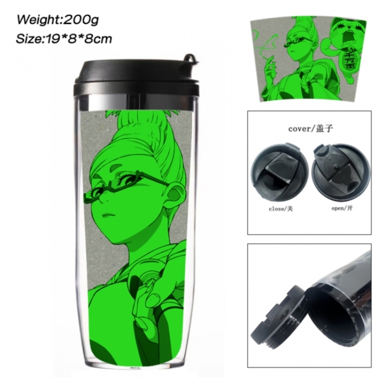 DANDADAN Anime double-layer insulated water bottle and cup 350ML