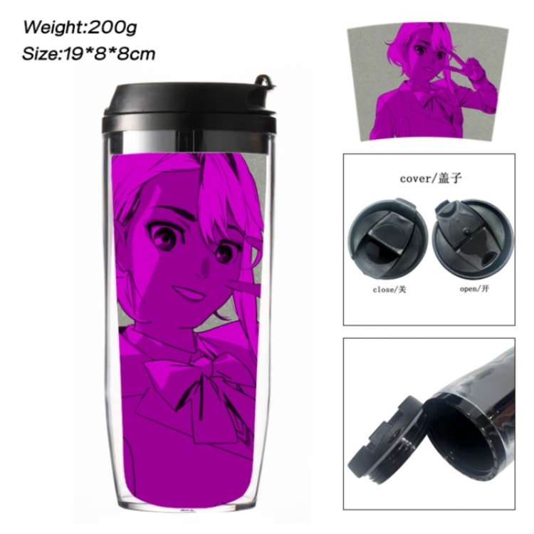 DANDADAN Anime double-layer insulated water bottle and cup 350ML