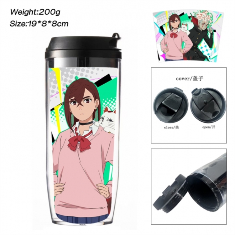 DANDADAN Anime double-layer insulated water bottle and cup 350ML
