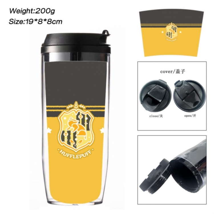 Harry Potter Anime double-layer insulated water bottle and cup 350ML