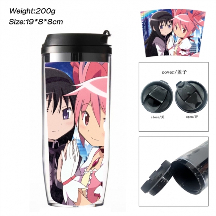 Magical Girl Madoka of the Magus Anime double-layer insulated water bottle and cup 350ML