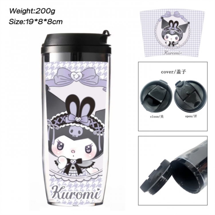 Sanrio Anime double-layer insulated water bottle and cup 350ML